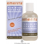 Emerita Feminine Personal Moisturizer with Aloe, Vitamin E & Calendula 4 OZ